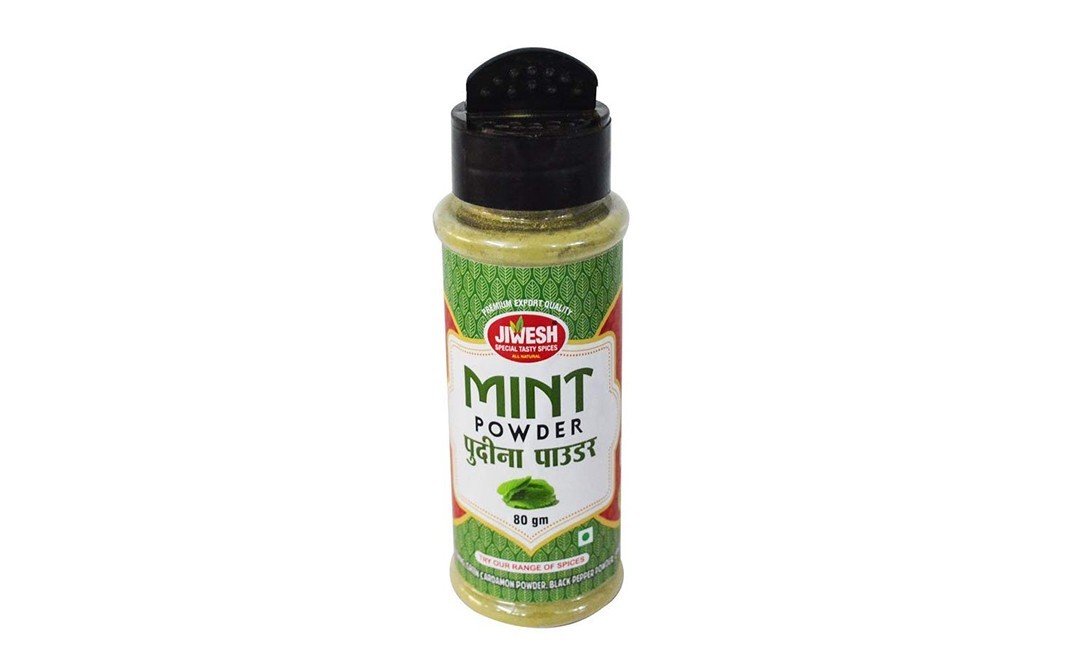 Jiwesh Mint Powder    Plastic Bottle  80 grams